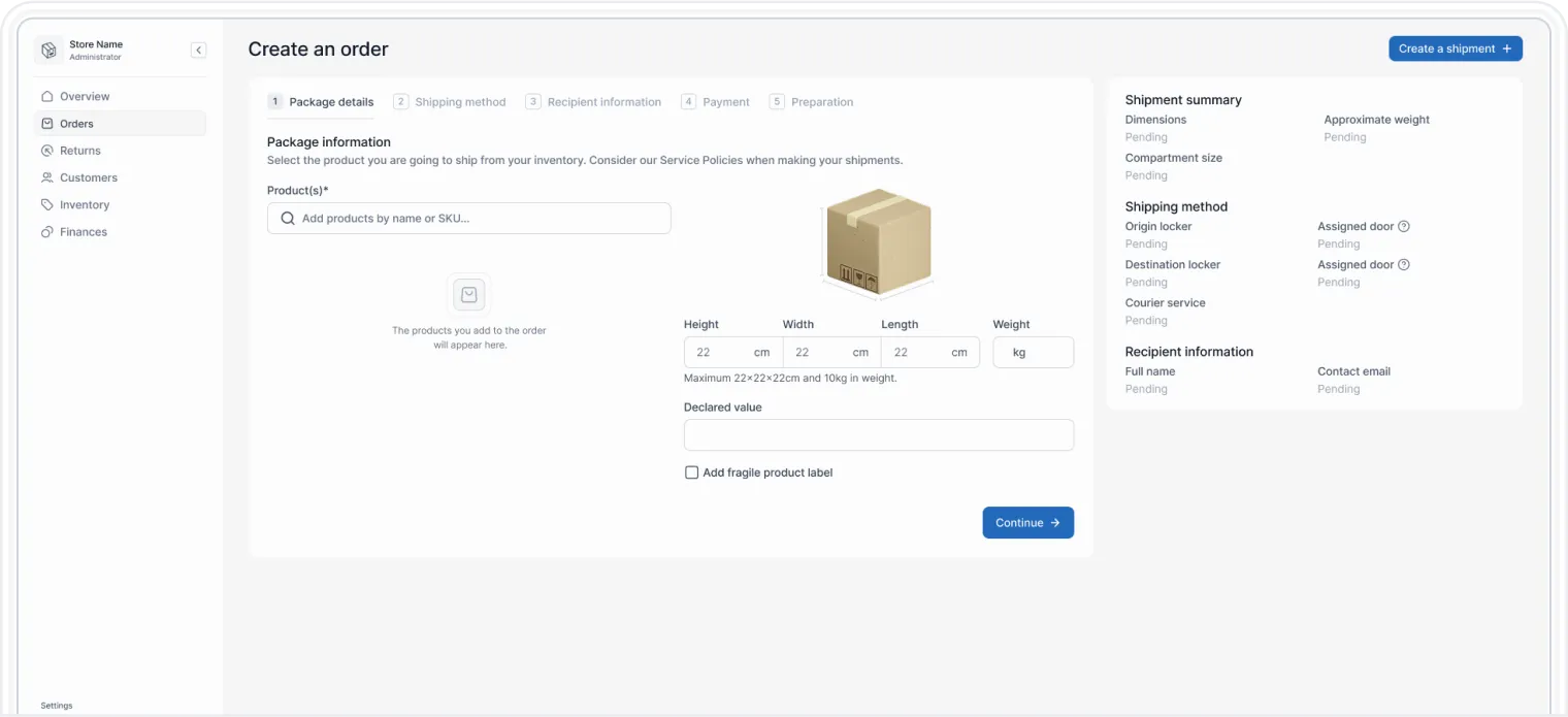 Shipping Platform