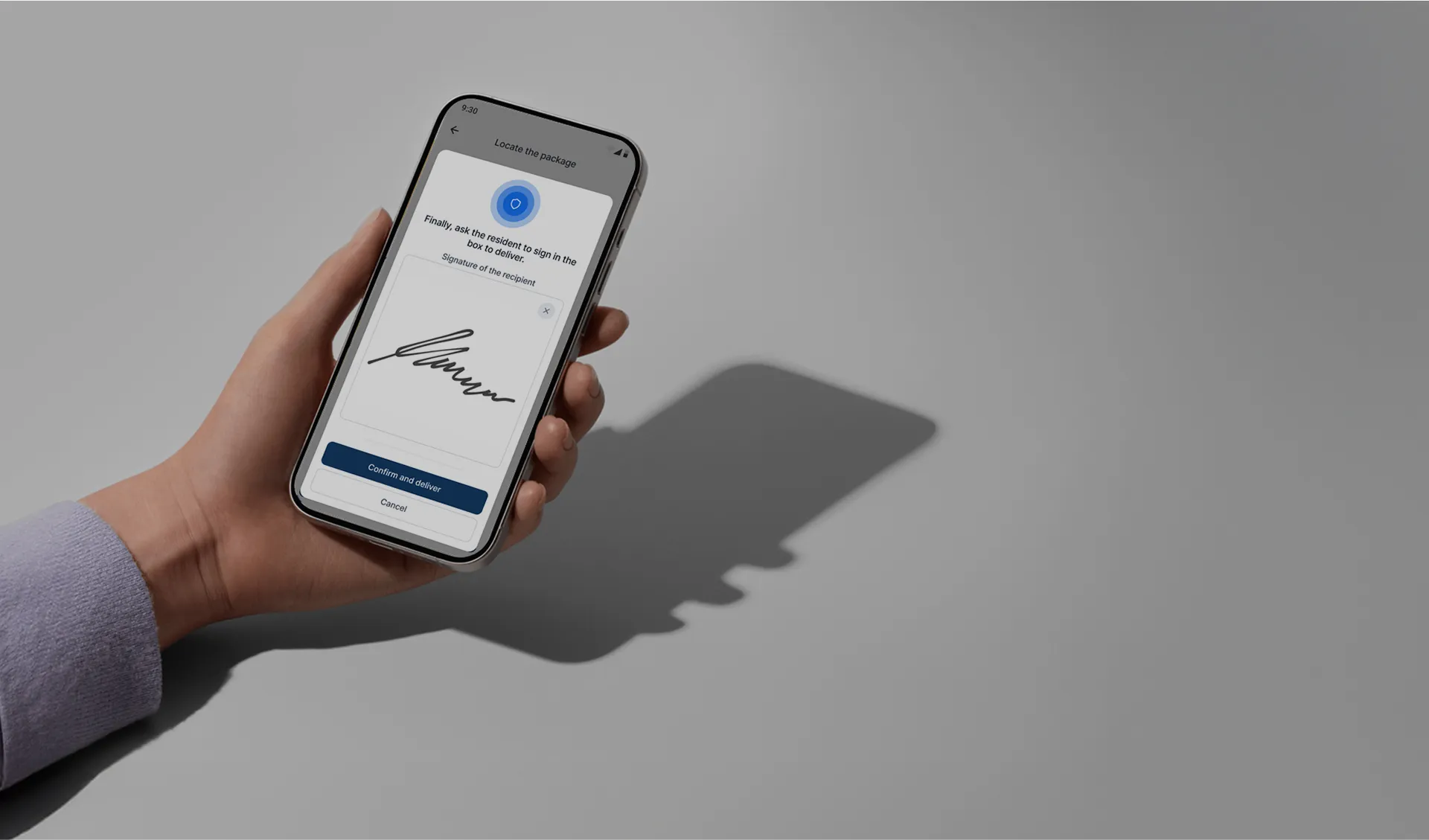 Operator mobile app